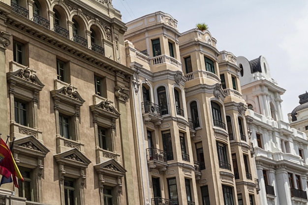 Vue de la rue à Madrid