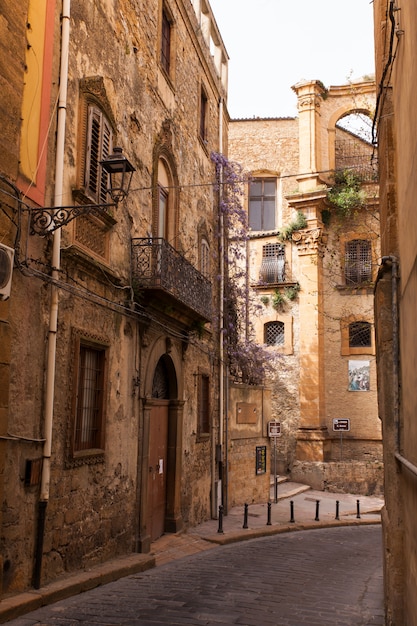 Vue de la rue Piazza Armerina