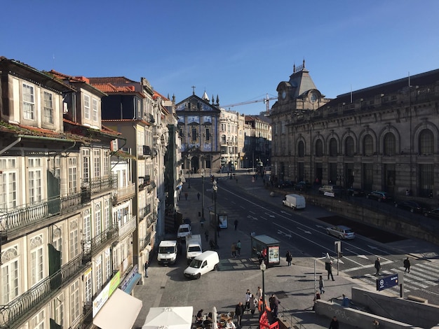 Vue de la rue de la ville