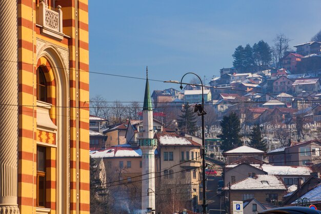 Vue de sarajevo