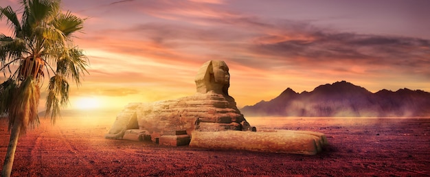 Vue sur le sphinx