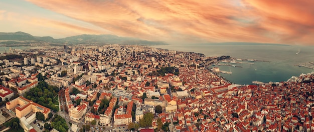 Vue de Split Croatie