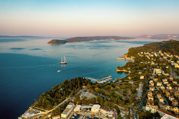 Vue de Split Croatie