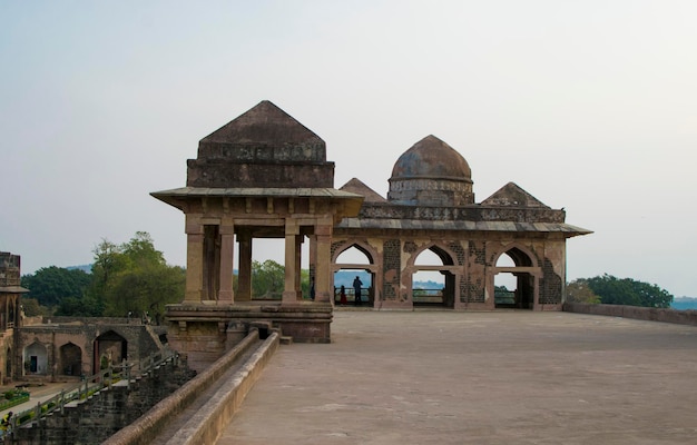 Vue sur le toit de Jahaj Mahal