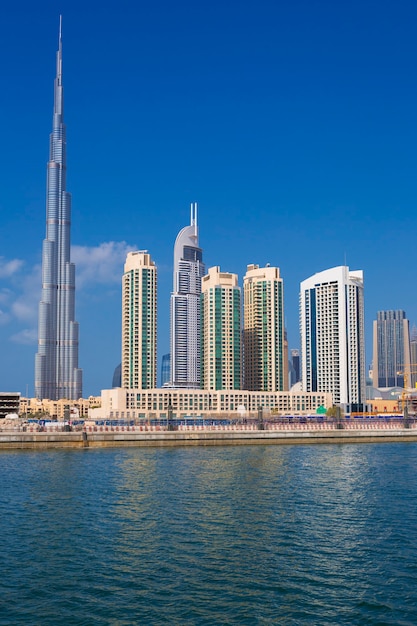 Vue sur les toits de Dubaï, Émirats Arabes Unis.