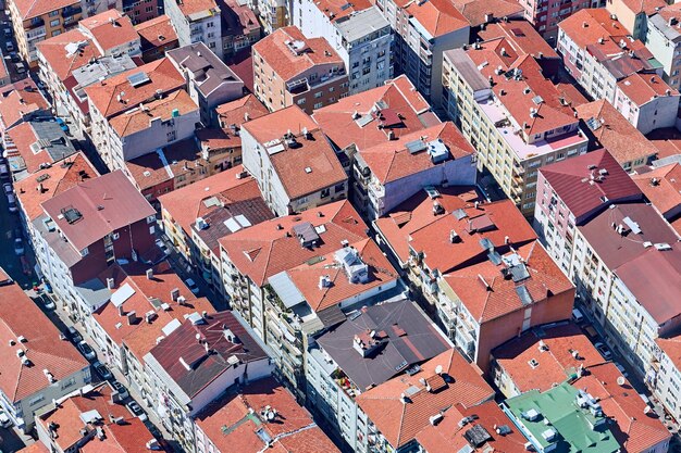 Vue sur les toits d'Istanbul