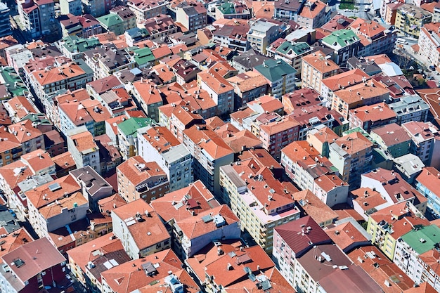 Vue sur les toits d'Istanbul