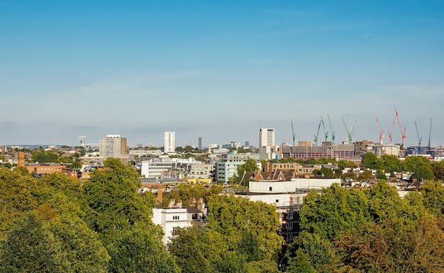 Vue sur les toits de Londres