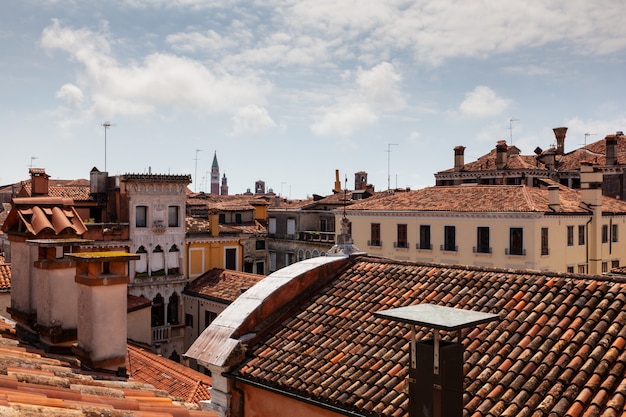 Vue des toits de Venise