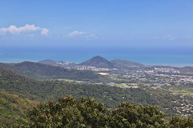 Vue sur la vallée de Kuranda, Cairns, Australie