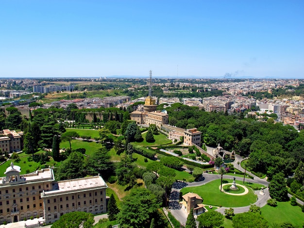 La vue sur le Vatican, Rome, Italie