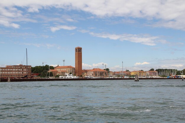 Vue de Venise du côté de la lagune