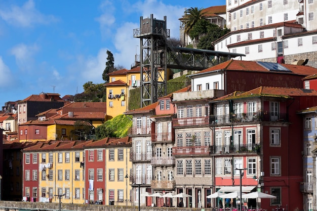 Vue de la vieille ville de Porto Portugal