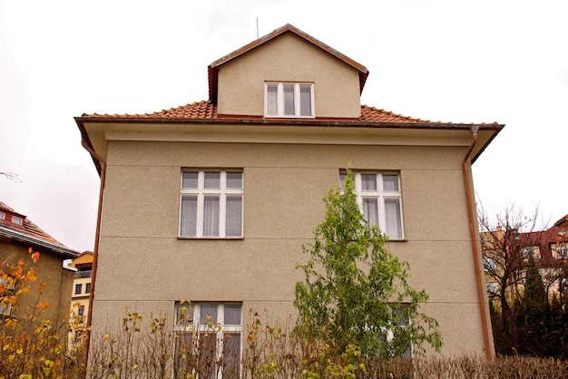 Vue sur la vieille ville de Prague vieux bâtiments