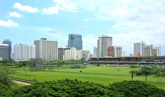 La vue sur la ville de Bangkok, en Thaïlande