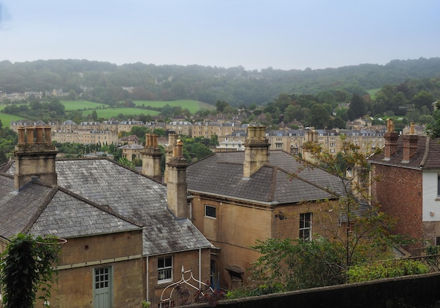 Vue de la ville de Bath