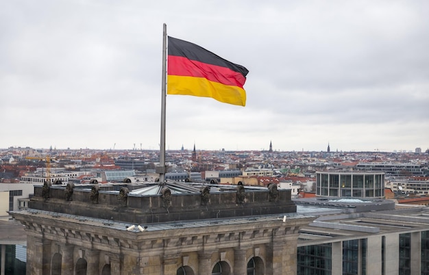 Vue Sur La Ville De Berlin Allemagne