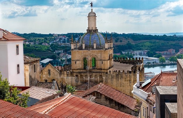 Vue de la ville de Coimbra au Portugal