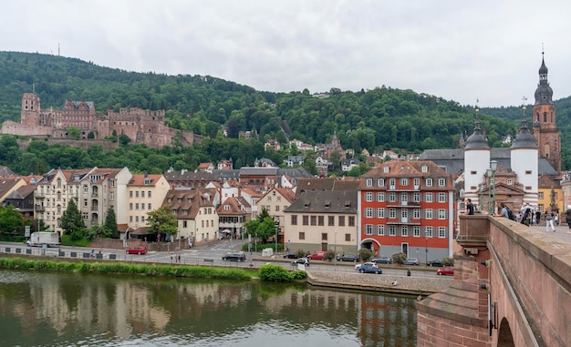 Vue de la ville de Heidelberg