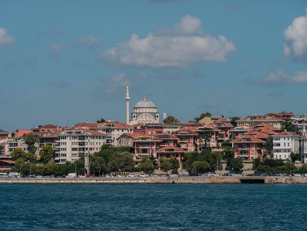 Vue sur la ville d'Istanbul depuis le Bosphore