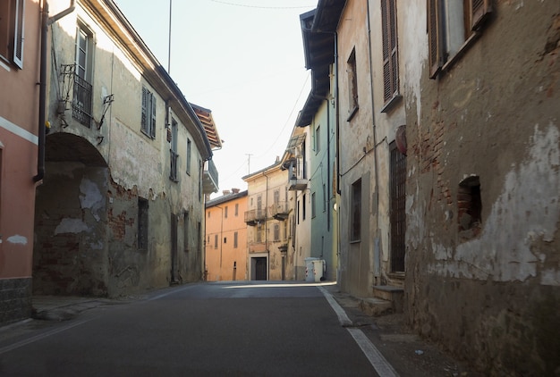 Vue de la ville de Monta D'alba