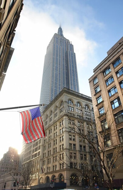 Vue de la ville de New York