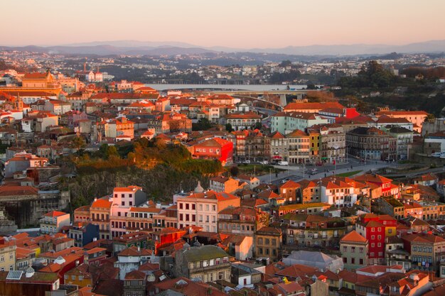 Vue sur la ville de Porto, Portugal