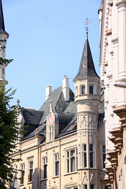 Vue sur la ville de Riga Lettonie