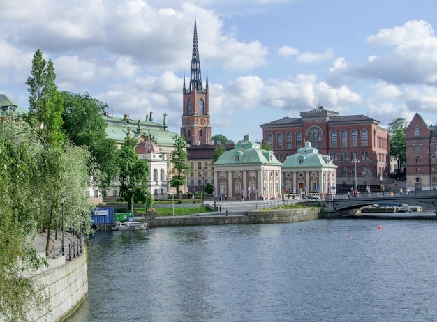 Vue de la ville de Stockholm