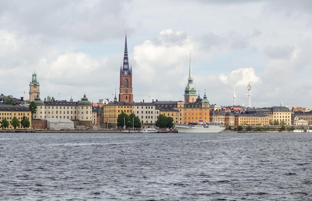 Vue de la ville de Stockholm