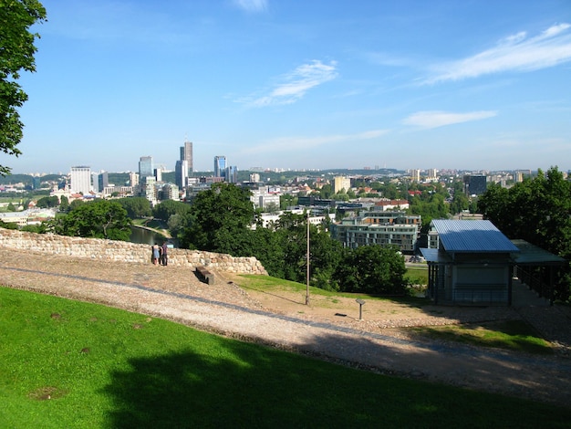La vue de la ville de Vilnius en Lituanie