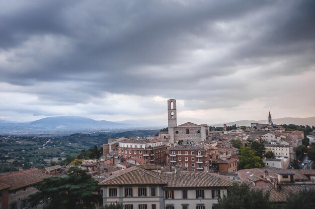 Photo une vue sur la ville