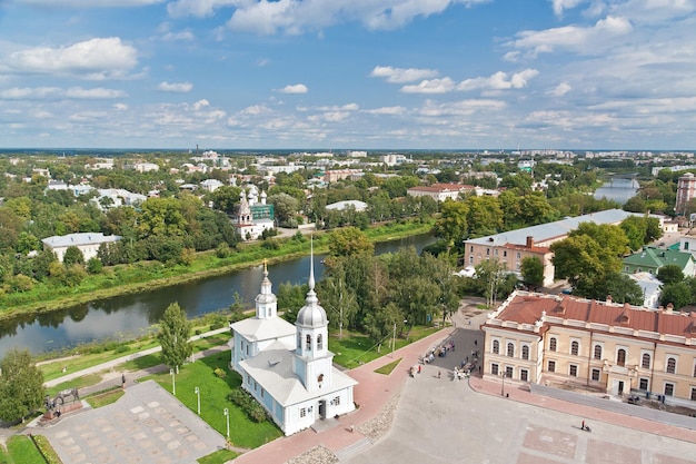 Vue à vol d39oiseau de Vologda