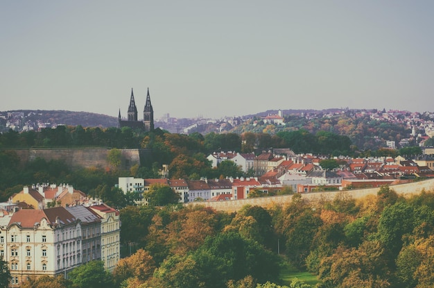 Vue sur le Vysegrad