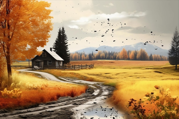 Des vues d'automne exquises Des photos captivantes de microstock mettant en valeur la nature Des paysages à couper le souffle et