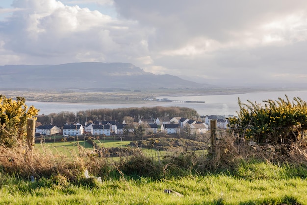 Vues sur la côte de l'Irlande du Nord Photographies des stocks de l'océan Atlantique