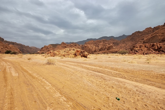 Wadi Disah dans le canyon d'Al Shaq en Arabie Saoudite