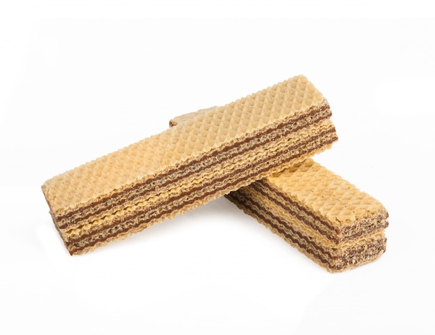 Wafers sur blanc