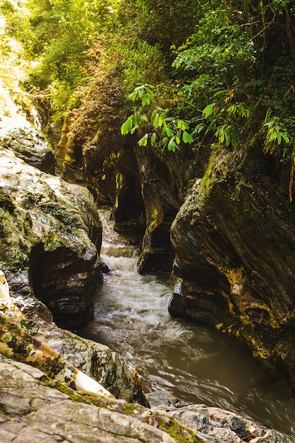 Wang Sila Lang Grand Canyon, district de Pua, Nan, Thaïlande