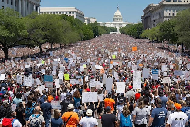 Washington DC États-Unis 11 juin 2022 Marche pour nos vies