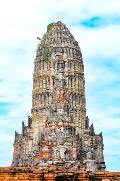 Wat Chaiwatthanaram Temple dans le parc historique d&#39;Ayutthaya, Thaïlande.