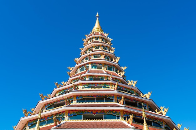 Wat Huay Pla Kang à Chiang Rai Thaïlande