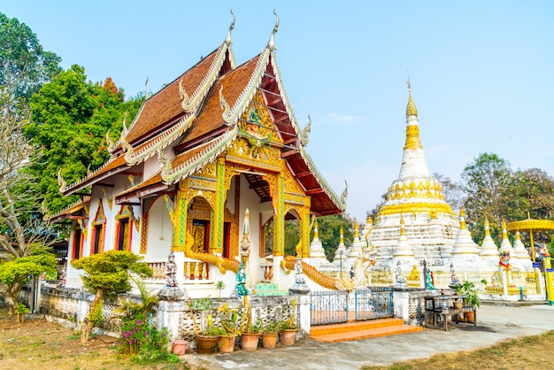 Wat Luang à Pai à Mae Hong Son, Thaïlande