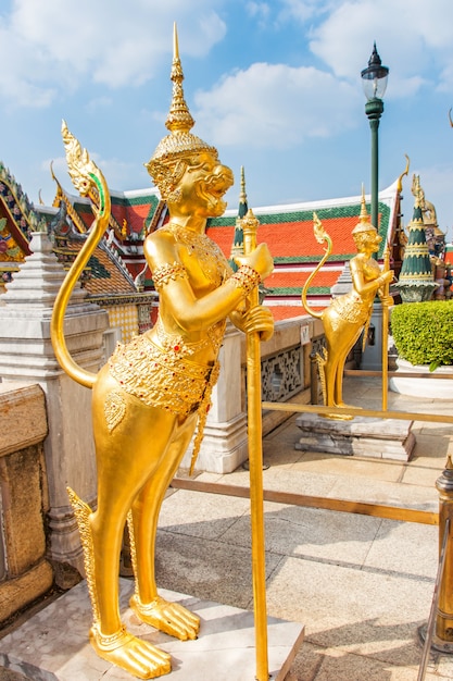 Wat Phra Kaeo, Temple du Bouddha d&#39;émeraude, Bangkok Thai