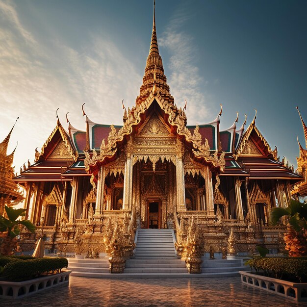 Wat Phra Kaew est situé en Thaïlande.