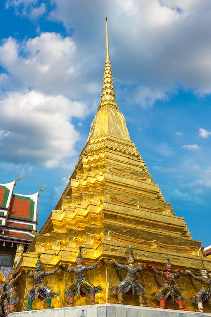 Wat Phra Kaew (Temple du Bouddha d'Émeraude) à Bangkok