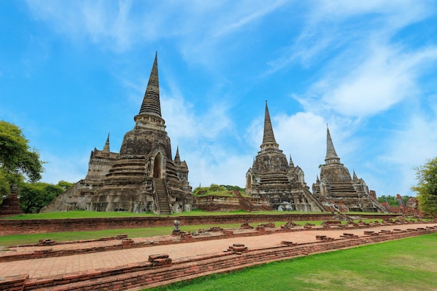 Wat Phra Si Sanphet Ayutthaya Thaïlande