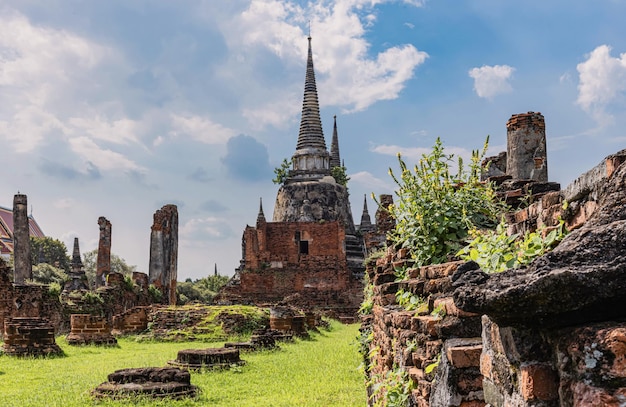 Wat Phra Si Sanphet dans la province d'Ayutthaya