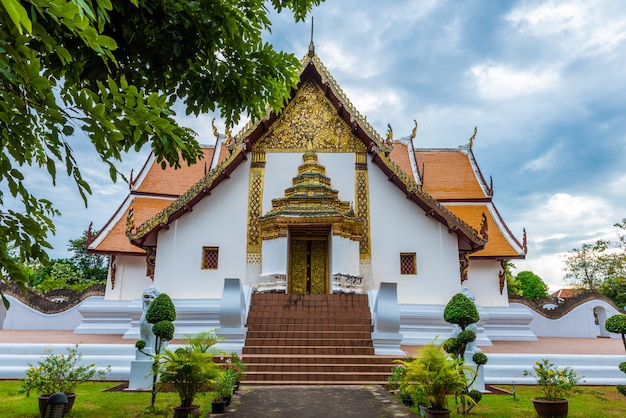 Wat Phumin, district de Muang, province de Nan, Thaïlande.