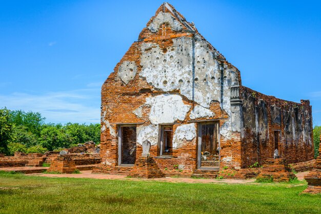 Wat Worrachettharam La mesure est un temple important à Ayutthaya, en Thaïlande.